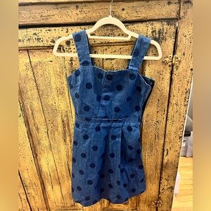 Band of outsiders denim dress. Size 0. Like new